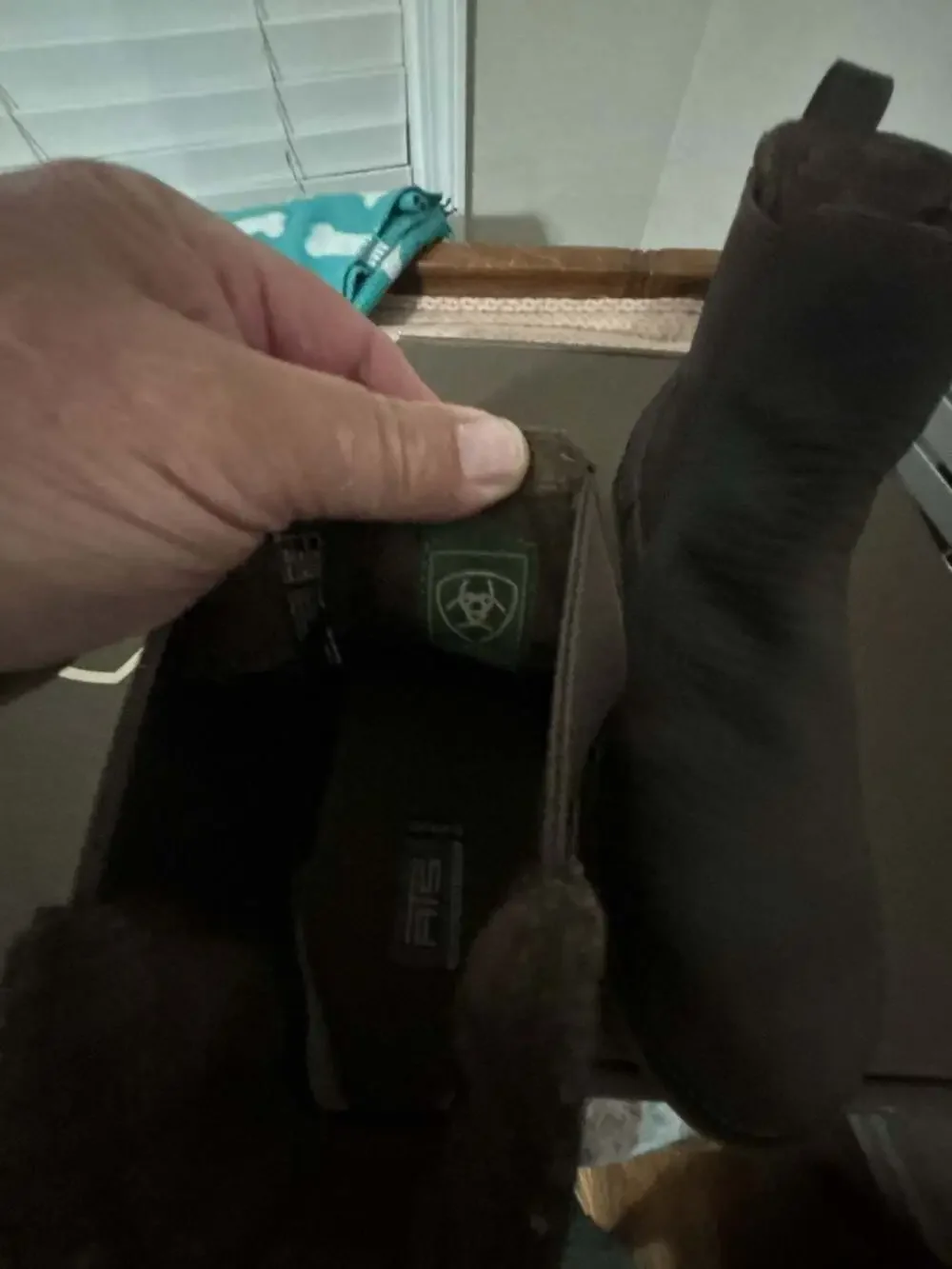 Ariat Men's Brown Leather Chelsea Boots Size 12 D